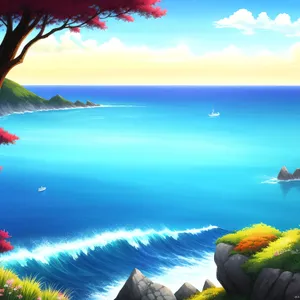 Golden Horizon: Sunsets on the Beach