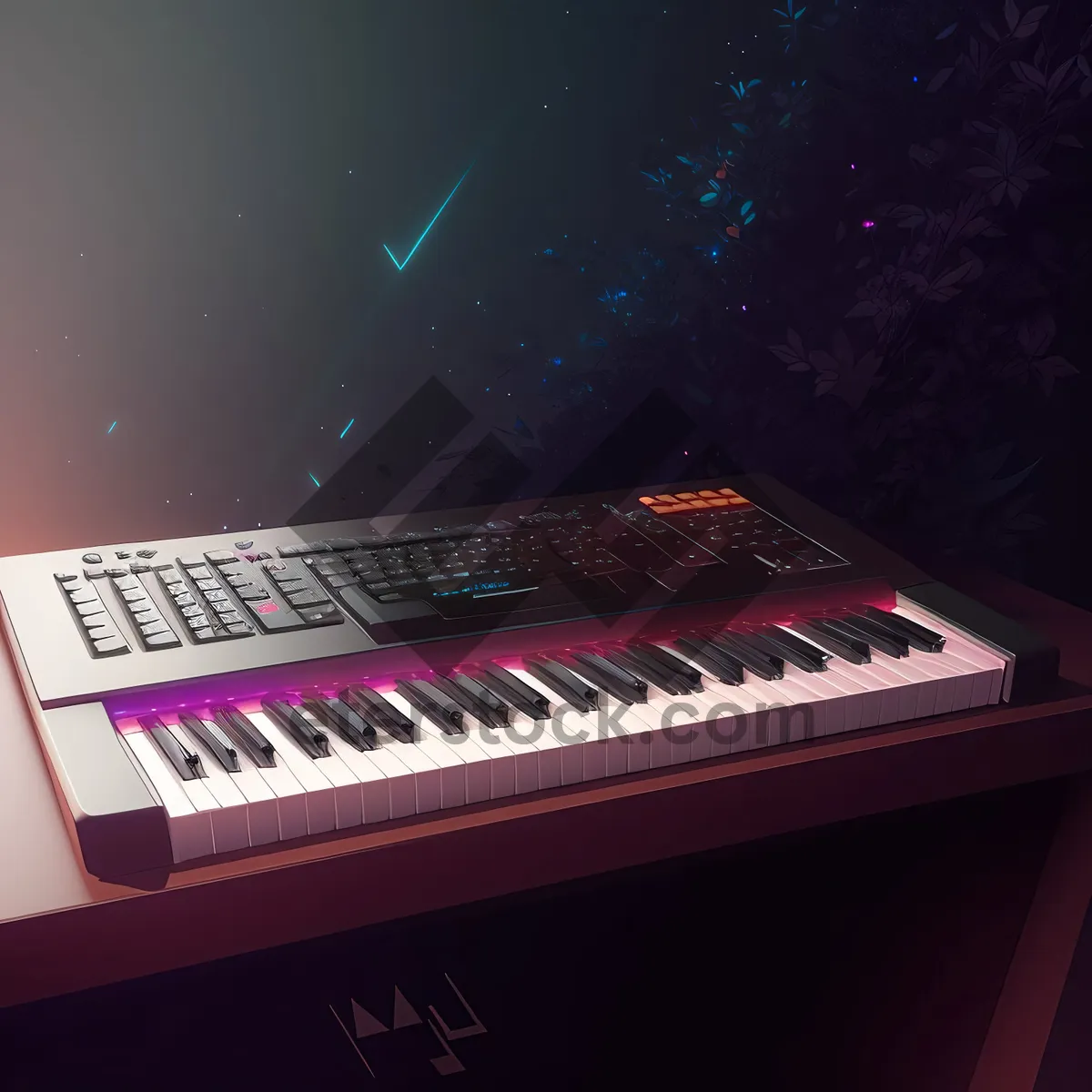 Picture of Electric Keyboard Synthesizer for Classical Music Enthusiasts