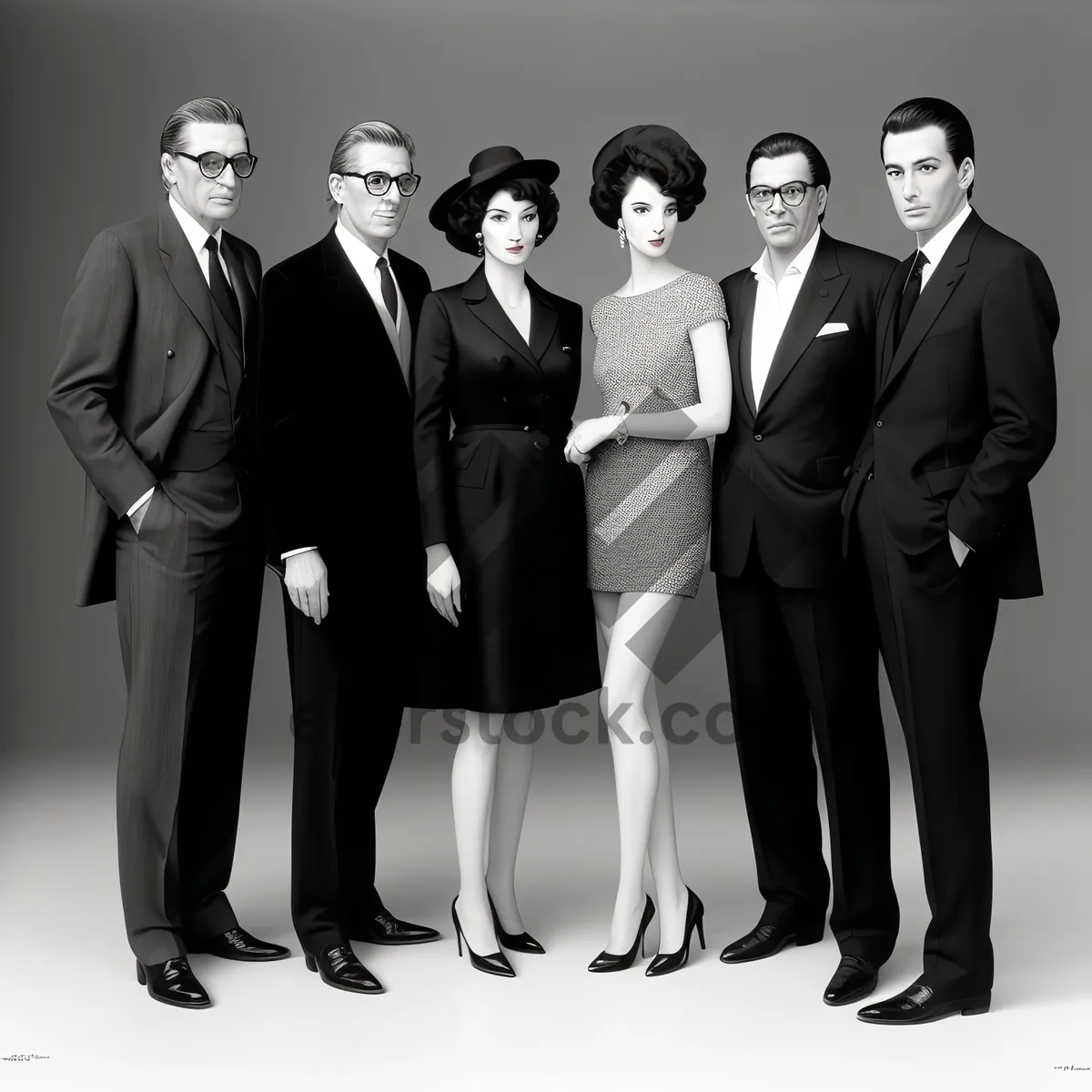 Picture of Happy Business Professionals Celebrating Office Success