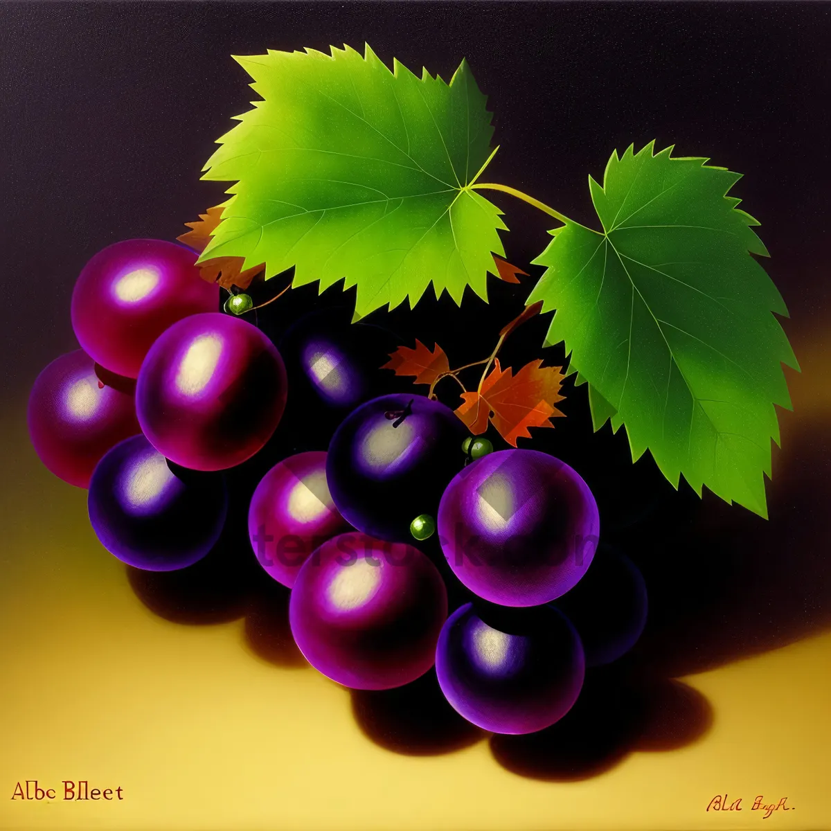 Picture of Festive Winter Fruit Tree Art