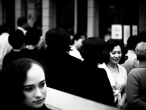 Professional smiling businesswoman sitting confidently in office