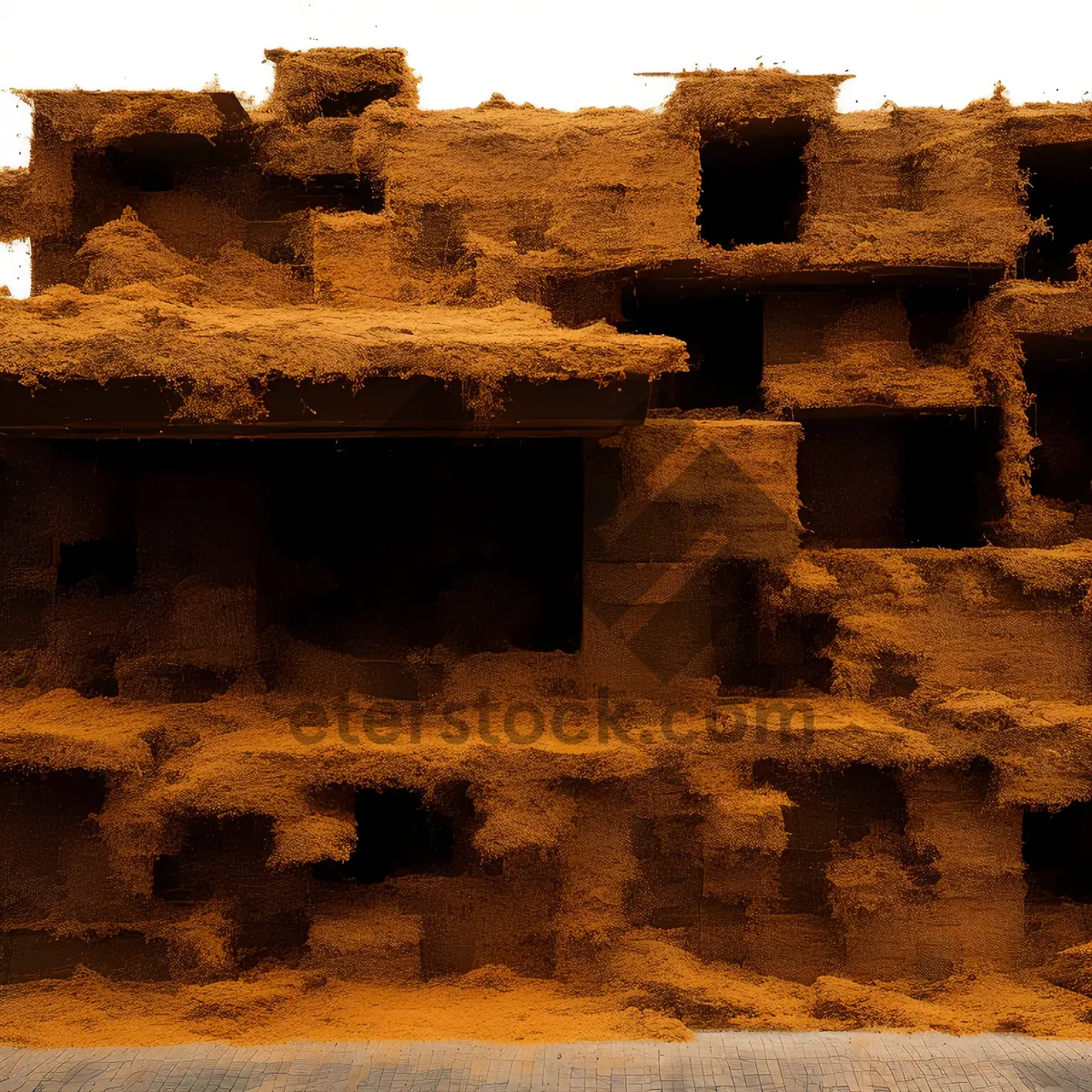 Picture of Ancient Stone Ruins - Historic Desert Architecture