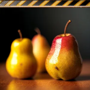 Yellow Ripe Pear - Juicy and Delicious Edible Fruit