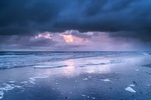 Tropical Sunset Beach Relaxation Paradise Vacation Vibes