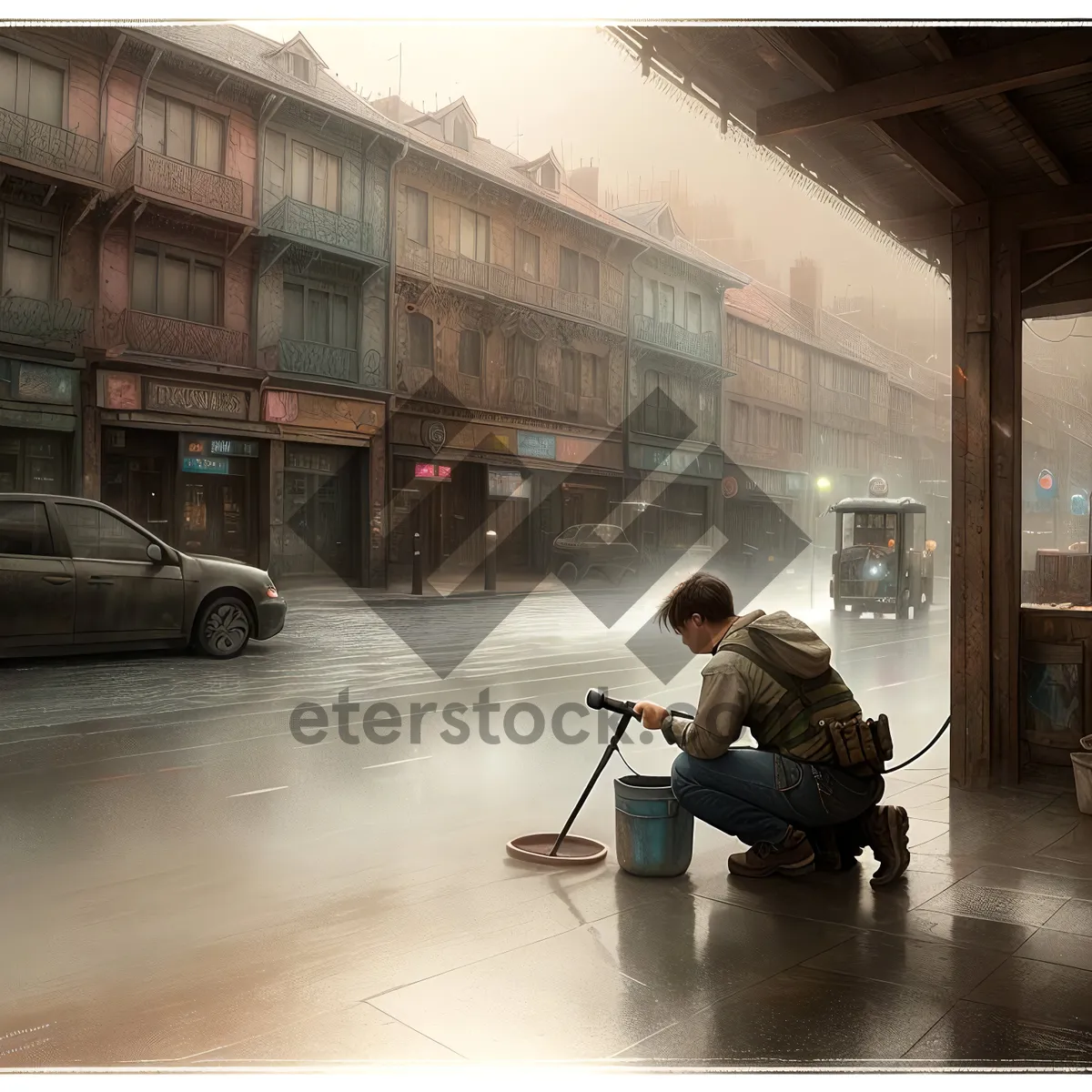 Picture of Urban Shopper: Adult Handcart for City Convenience