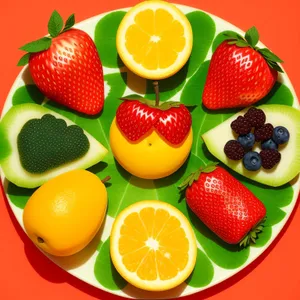 Vibrant Summer Berries in Bowl - Refreshing and Nutrient-Rich Snack