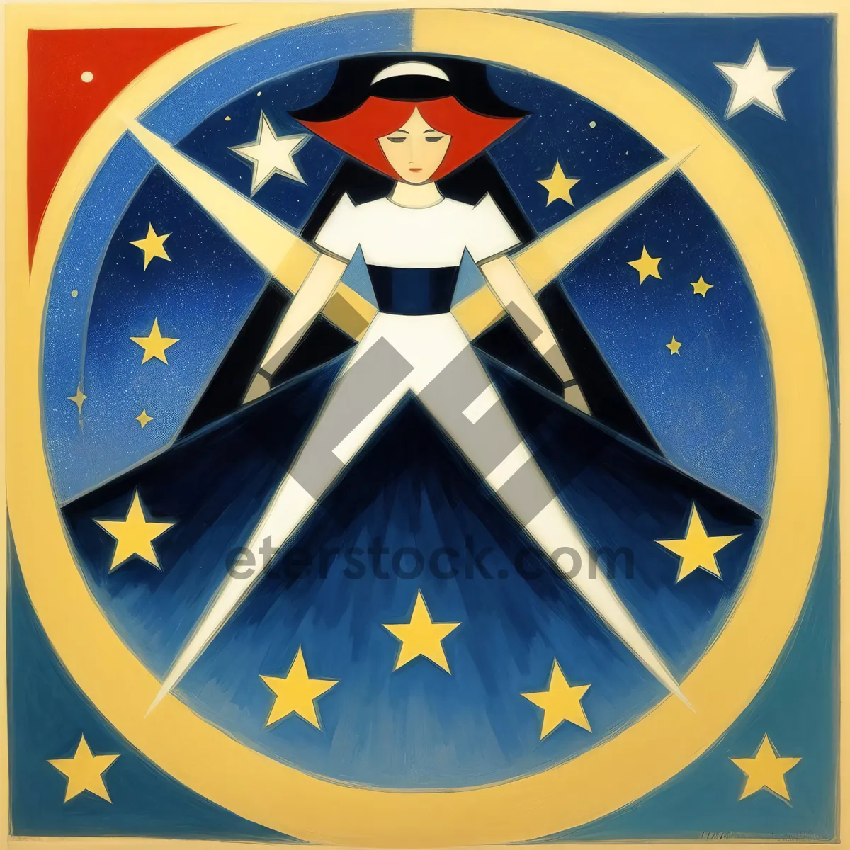 Picture of Artistic Heraldry Icon: Symbol of Design