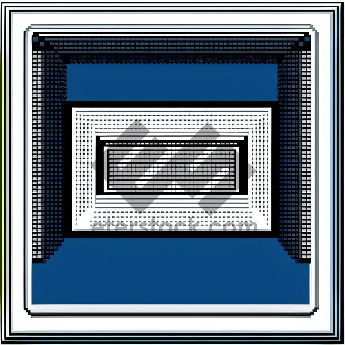 Picture of Modern Digital Frame with Metal Texture Design