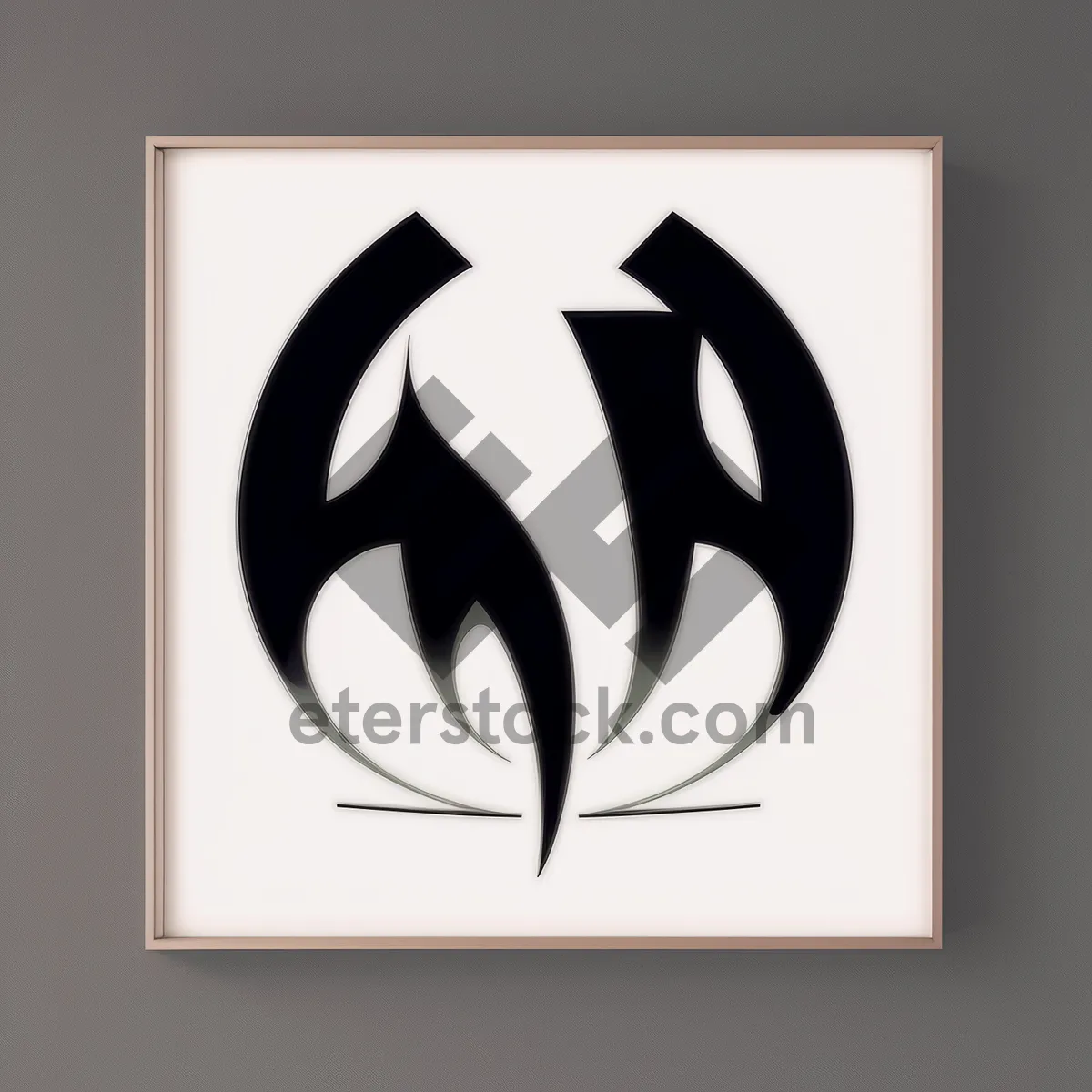 Picture of Black Symbolic Art Design Icon