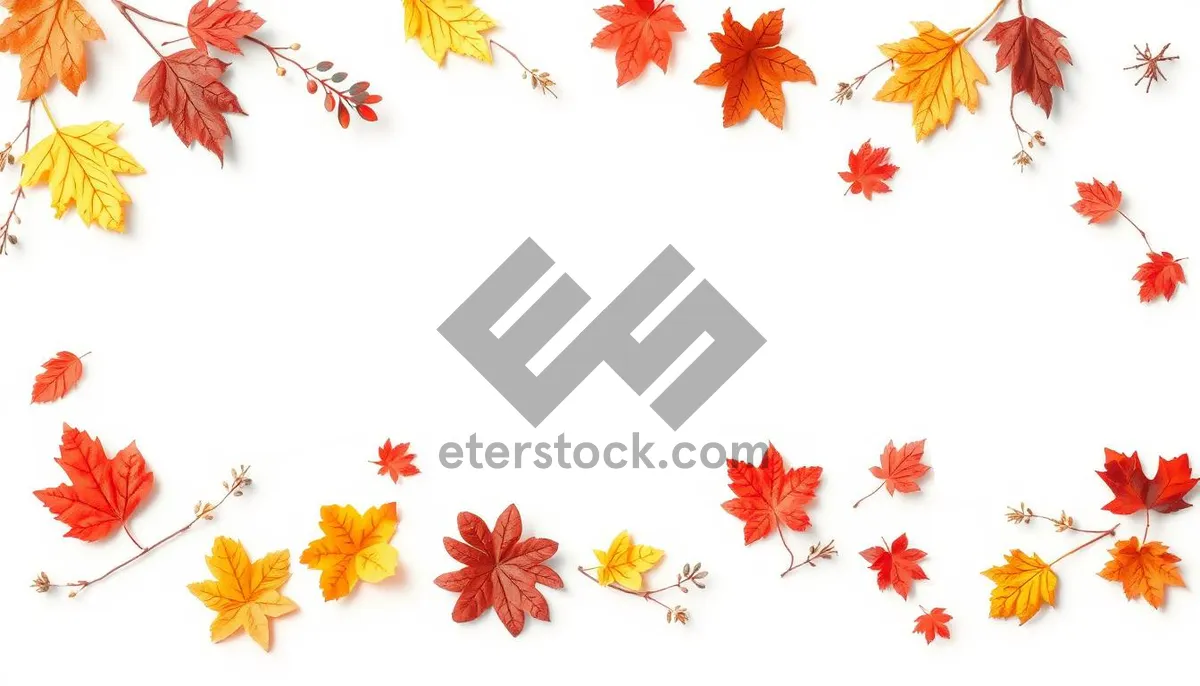 Picture of Floral Silhouette Element for Graphic Design Wallpaper