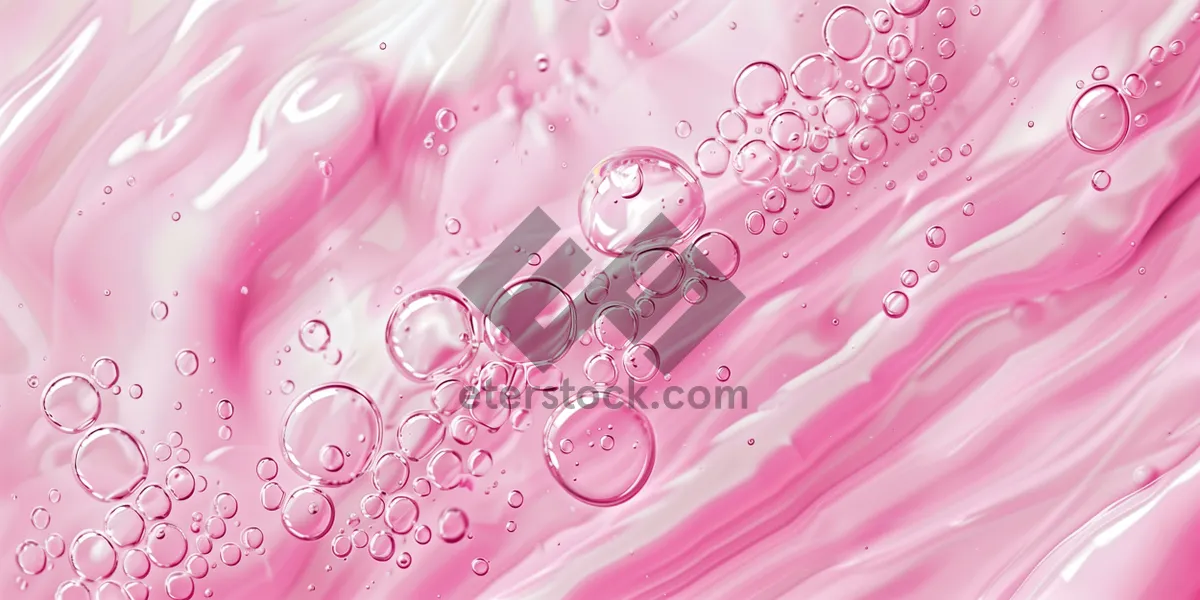 Picture of Floral Creative Pink Spring Ornament Decoration Art.