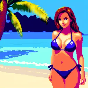 Summer Vibes: Stunning Bikini Beach Babe