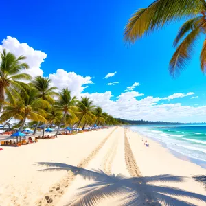 Paradise Found: Idyllic Tropical Beach Escape