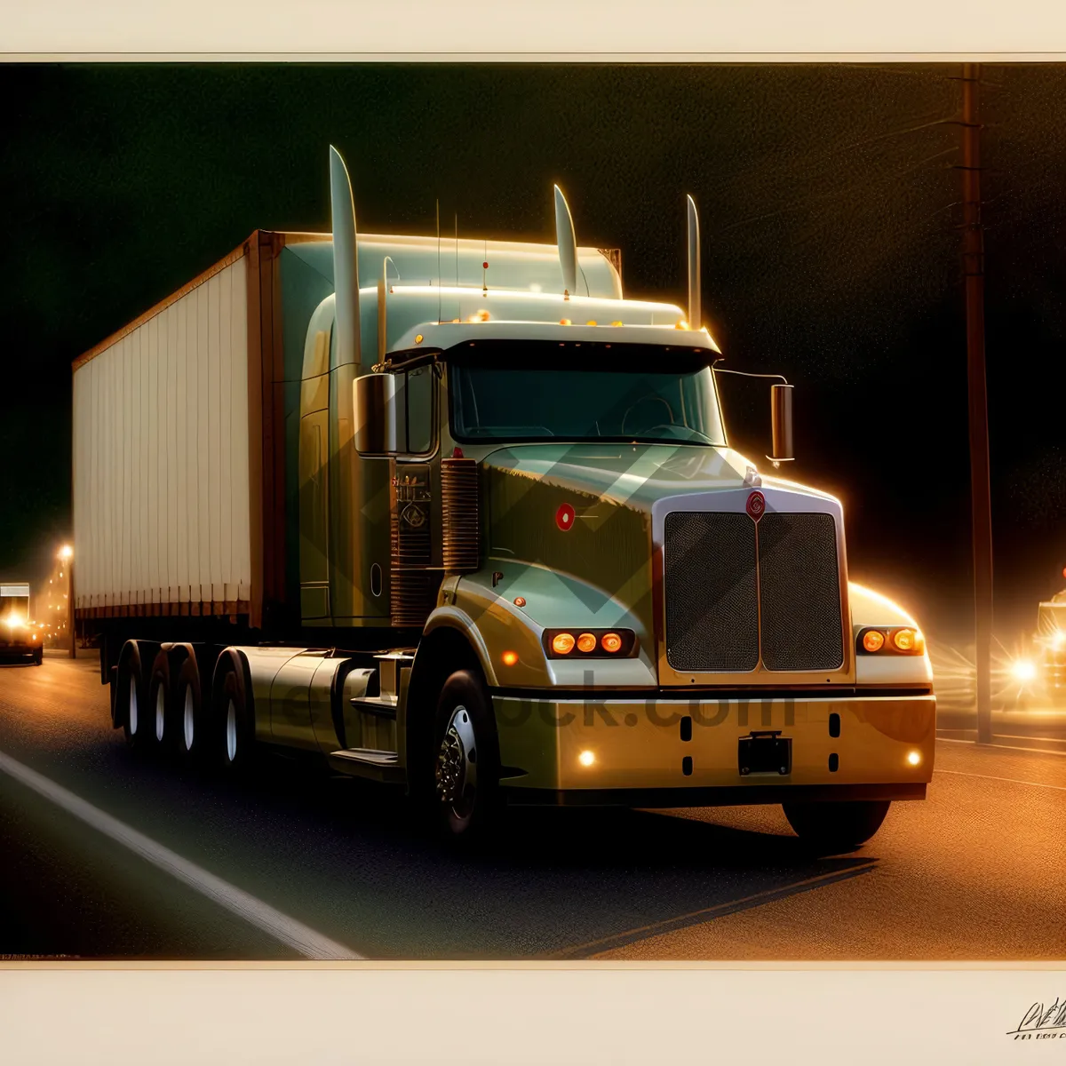 Picture of Highway Haul: Fast and Reliable Trucking Transportation