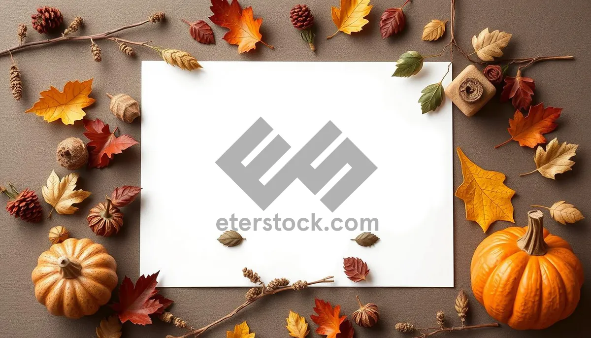 Picture of Seasonal Tree Border Frame for Holiday Celebration Decoration