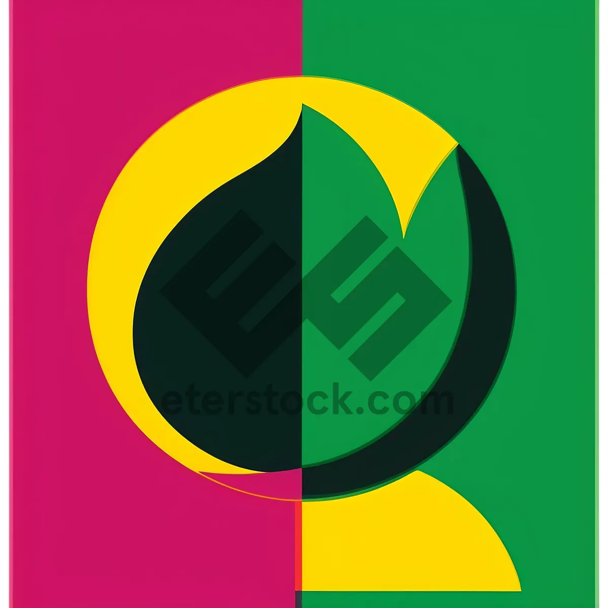 Picture of Symbolic Icon: Artistic Circle Design with Graphic Elements