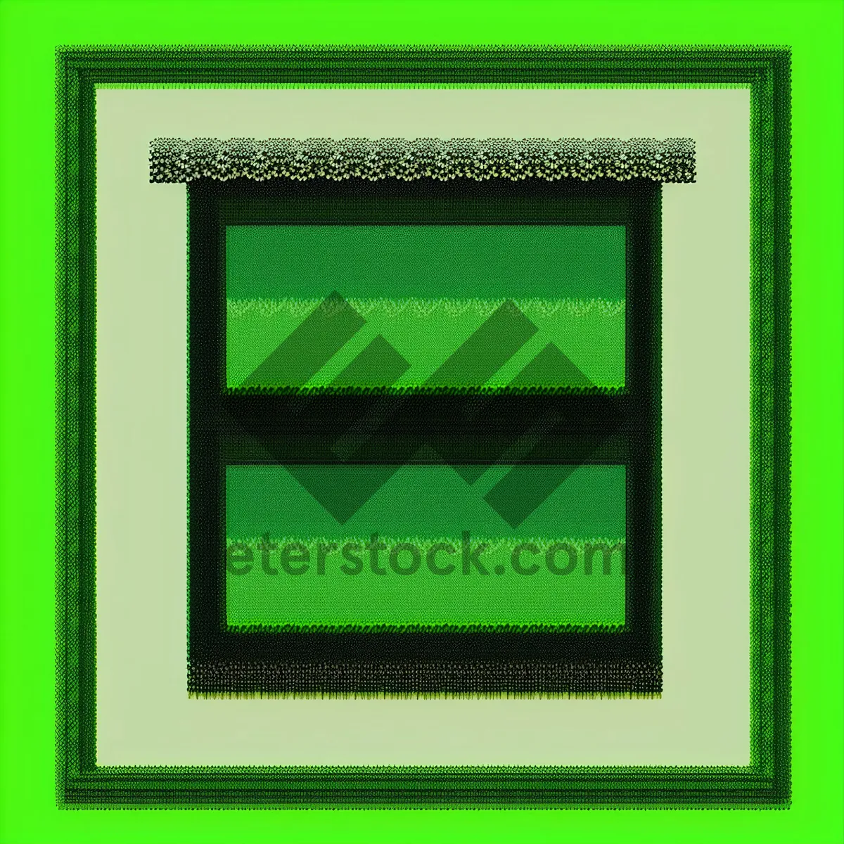 Picture of Antique Wooden Frame with Grunge Texture