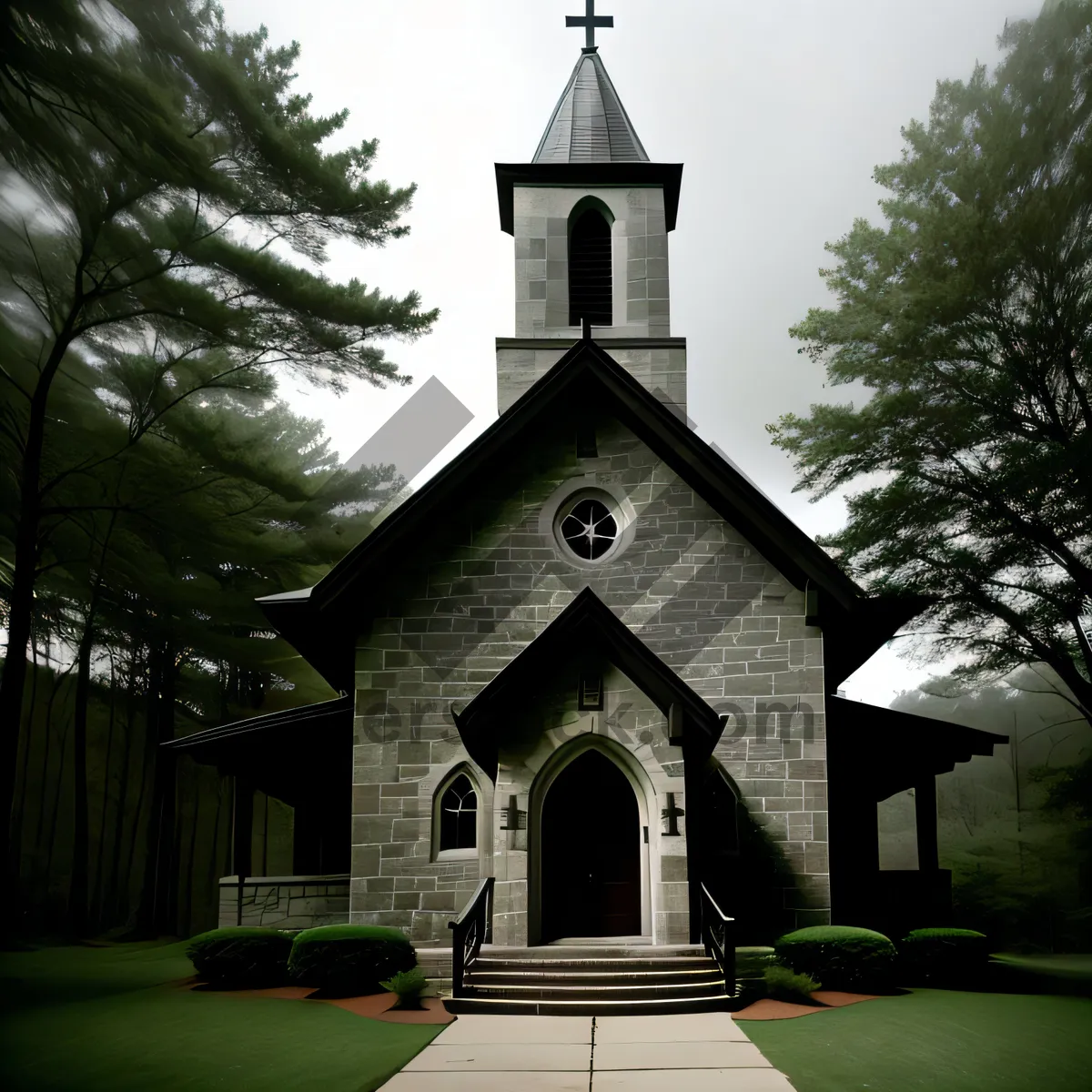 Picture of Old Bell Tower in Historic Cathedral Town