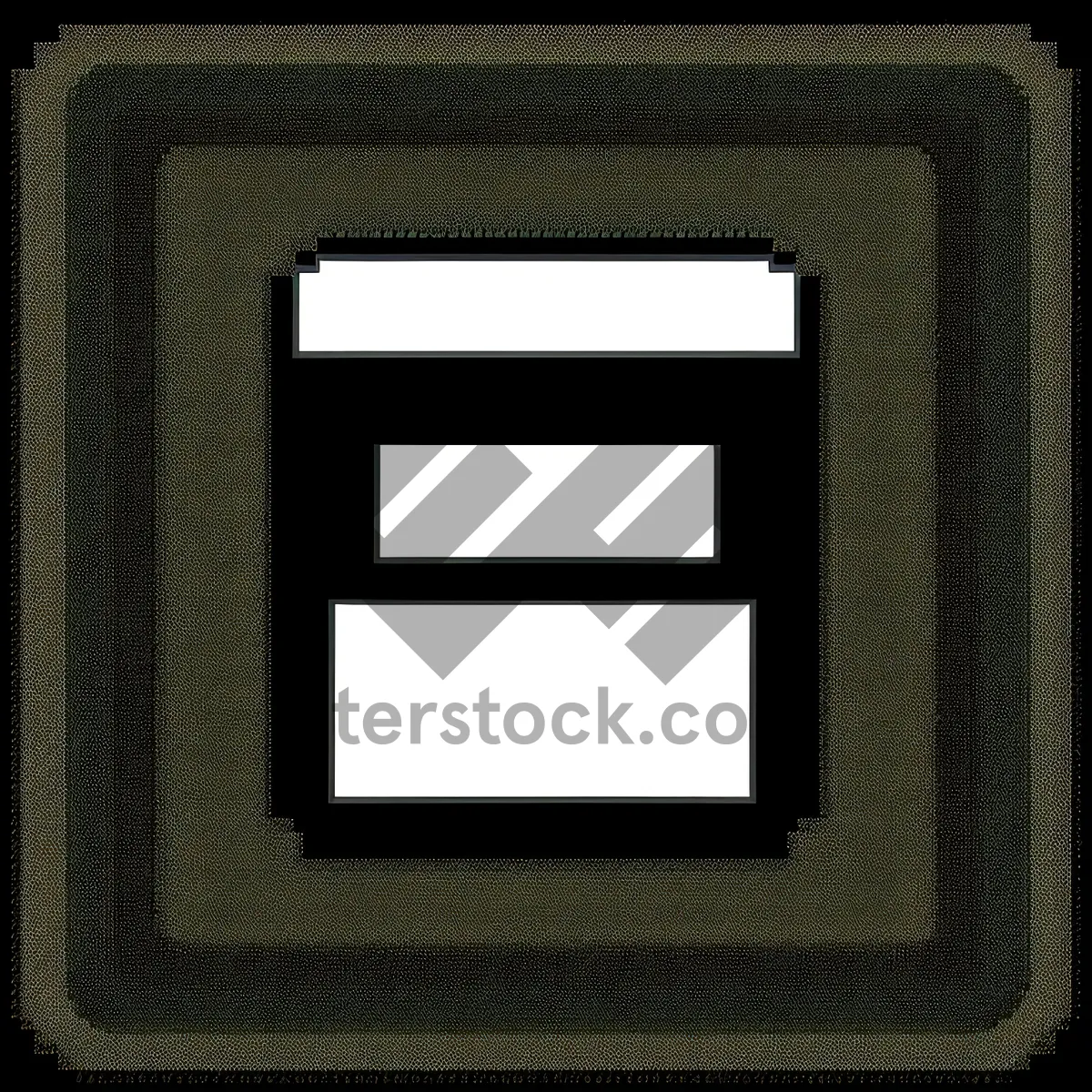 Picture of Vintage Wood Frame Border with Grungy Texture