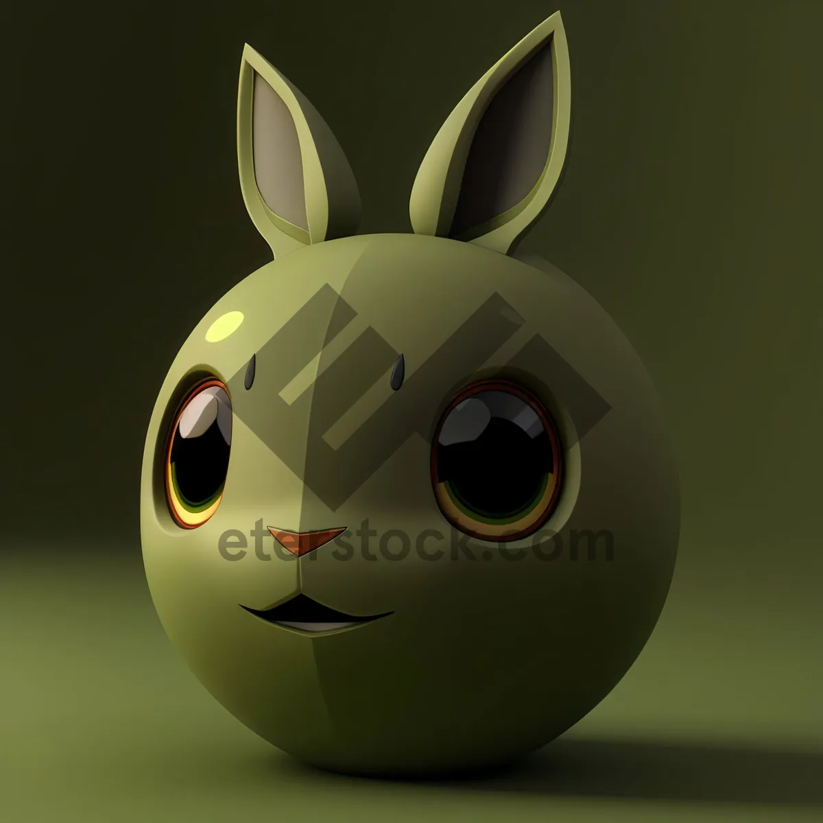 Picture of Bunny Savings: 3D Piggy Bank Symbol