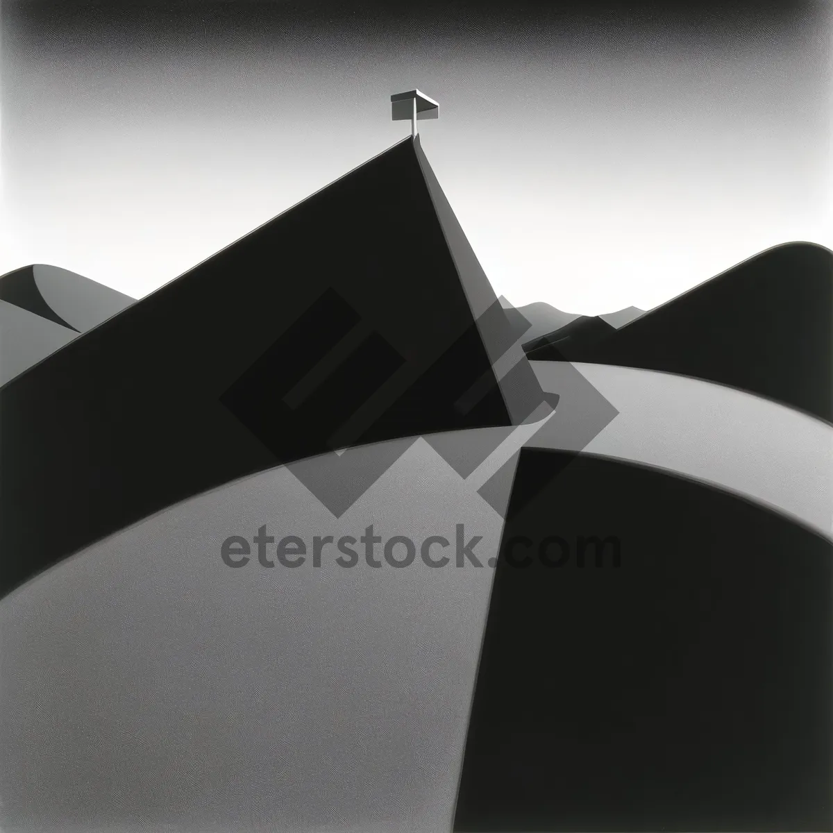 Picture of Dynamic 3D Graphic Symbol Art Design