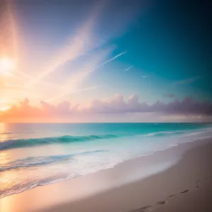 Serene Sunset Beach Escape