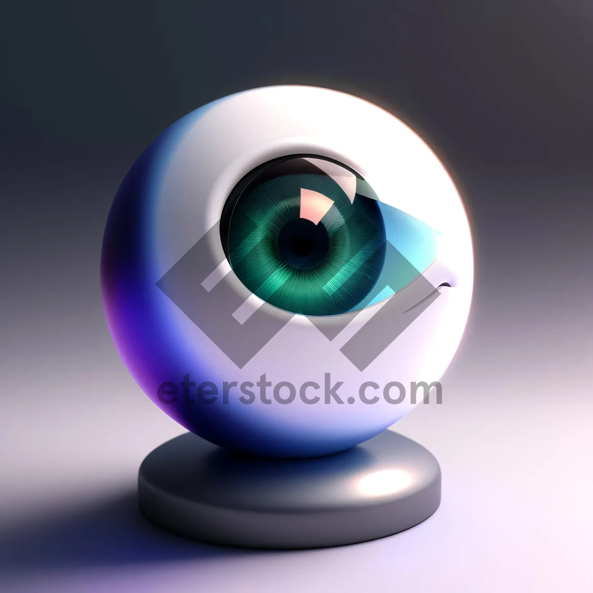 Picture of Glossy 3D Glass Button Icon