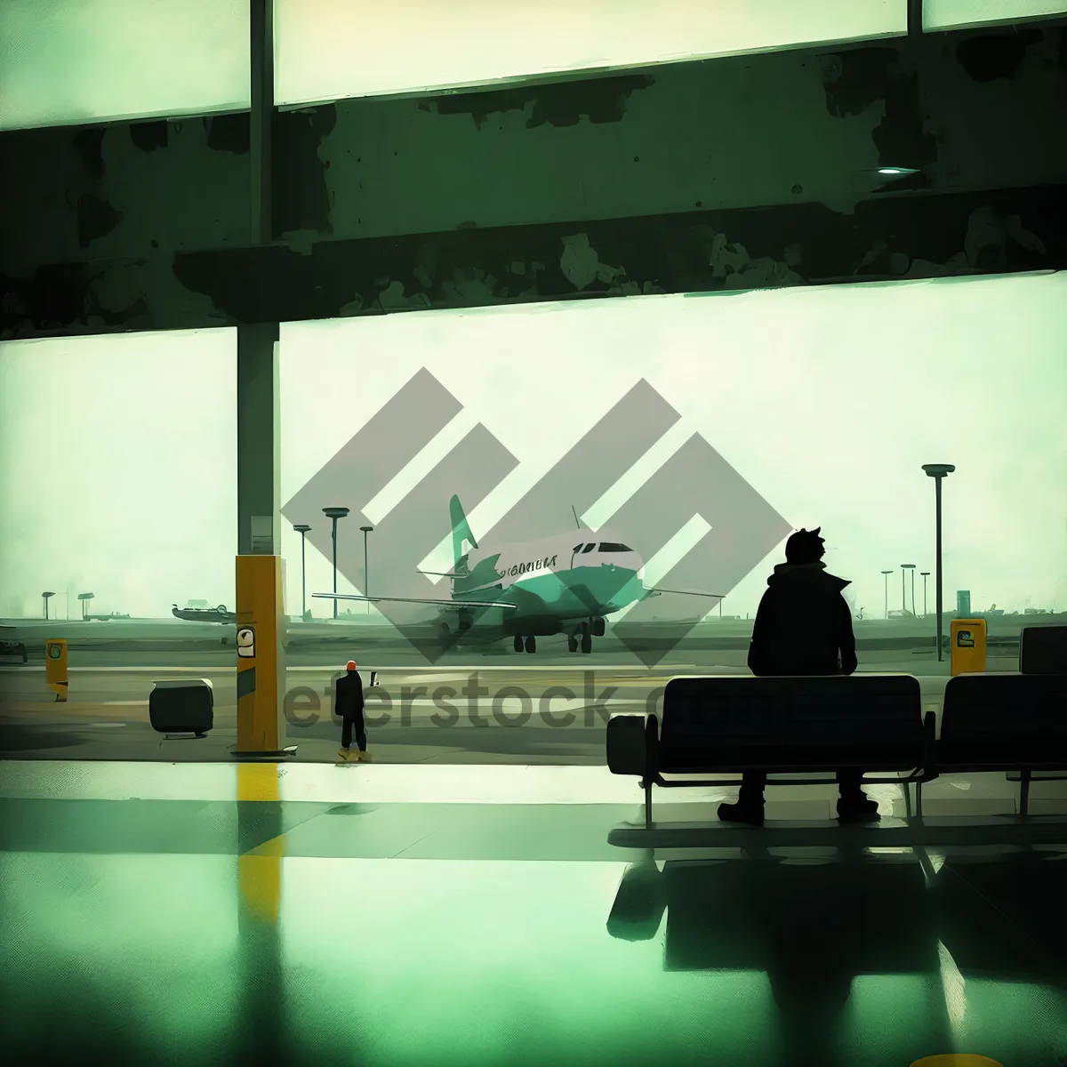 Picture of Modern Business Presentation in Light-Filled Interior