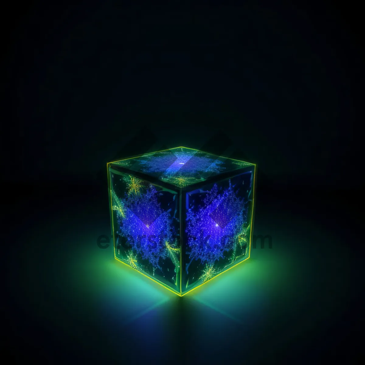 Picture of Graphic Glass Globe Planet Earth 3D Design Concept