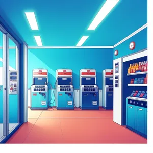 3D Cash Machine Design for Business Facility