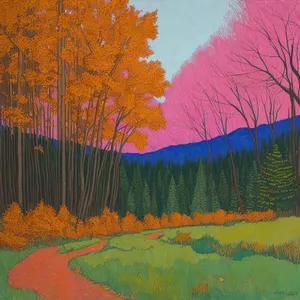 Autumn Foliage in Painted Forest