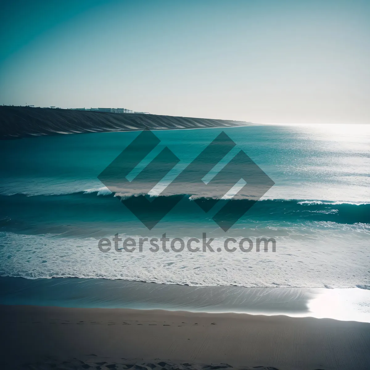 Picture of Coastal Oasis: Sun, Sand, and Waves