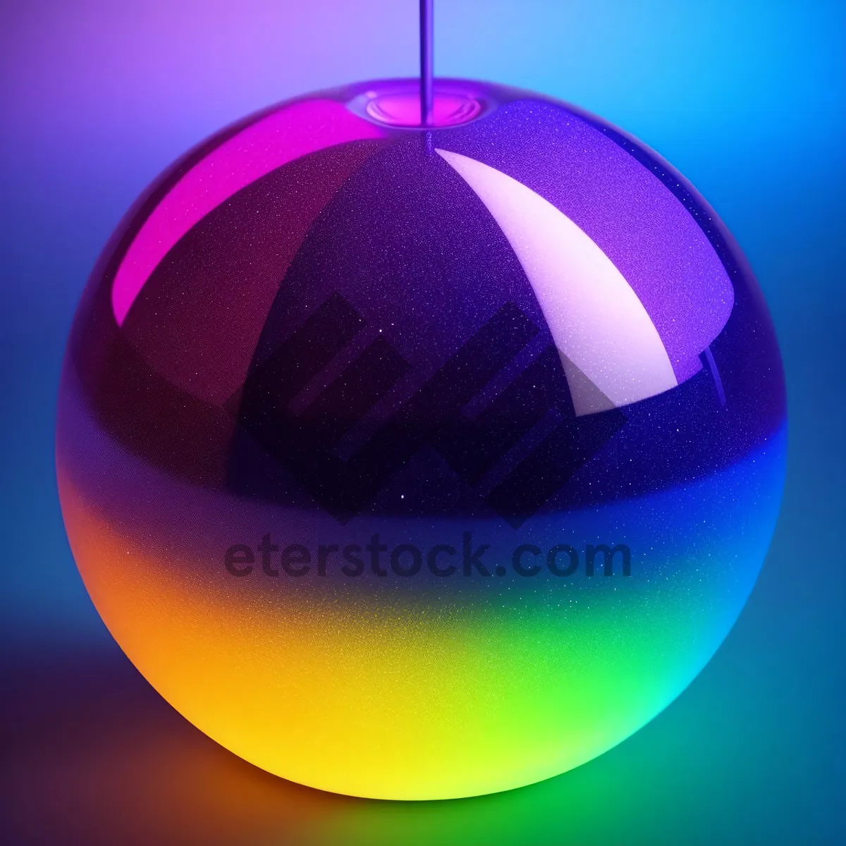 Picture of Glowing Glass Sphere Icon