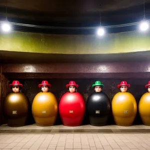 Vibrant Bowling Ball Lights Up Celebration