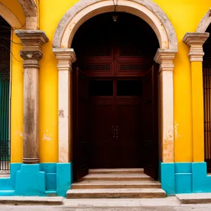 Ancient Cathedral in Historic City: Majestic Stone Architecture