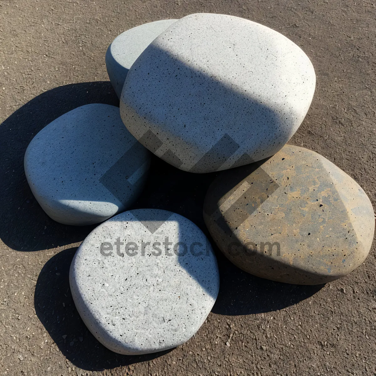 Picture of Tranquil Stone Stack for Balanced Harmony