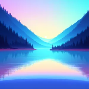 Futuristic Light Wave Design - Colorful Digital Wallpaper