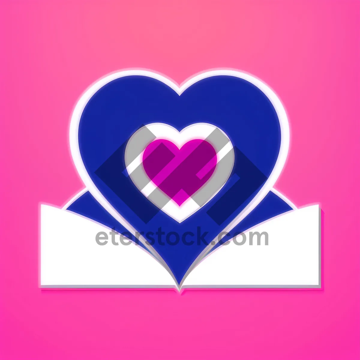 Picture of Love Icon Set: Heart Symbol Graphic Design