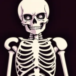 Macabre Skull Sculpture: Anatomy of Death