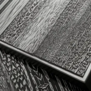 Woven Surface Texture Design on Fabric Wallpaper