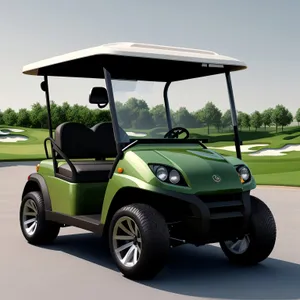 Speedy Golf Vehicle - Luxury, Sporty, and Efficient