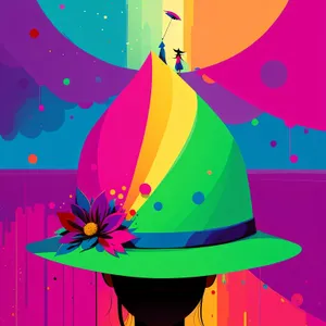 Fun-filled Celebration with Colorful Confetti and Artful Design