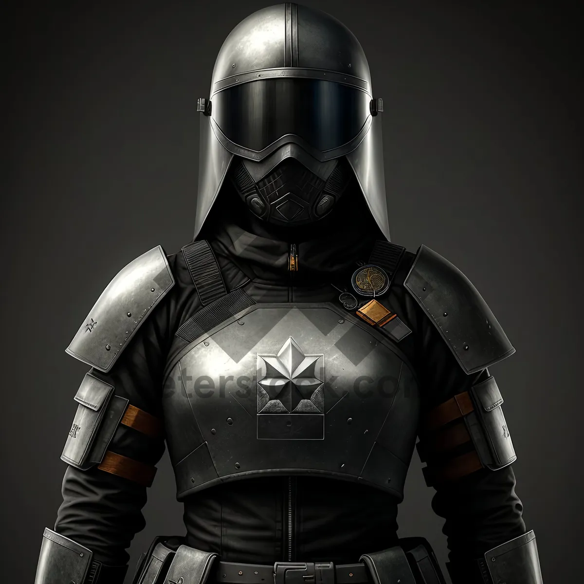 Picture of Shielded Warrior: A History of Protective Body Armor in Military