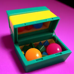 Colorful Toy Seat Box Furniture Container