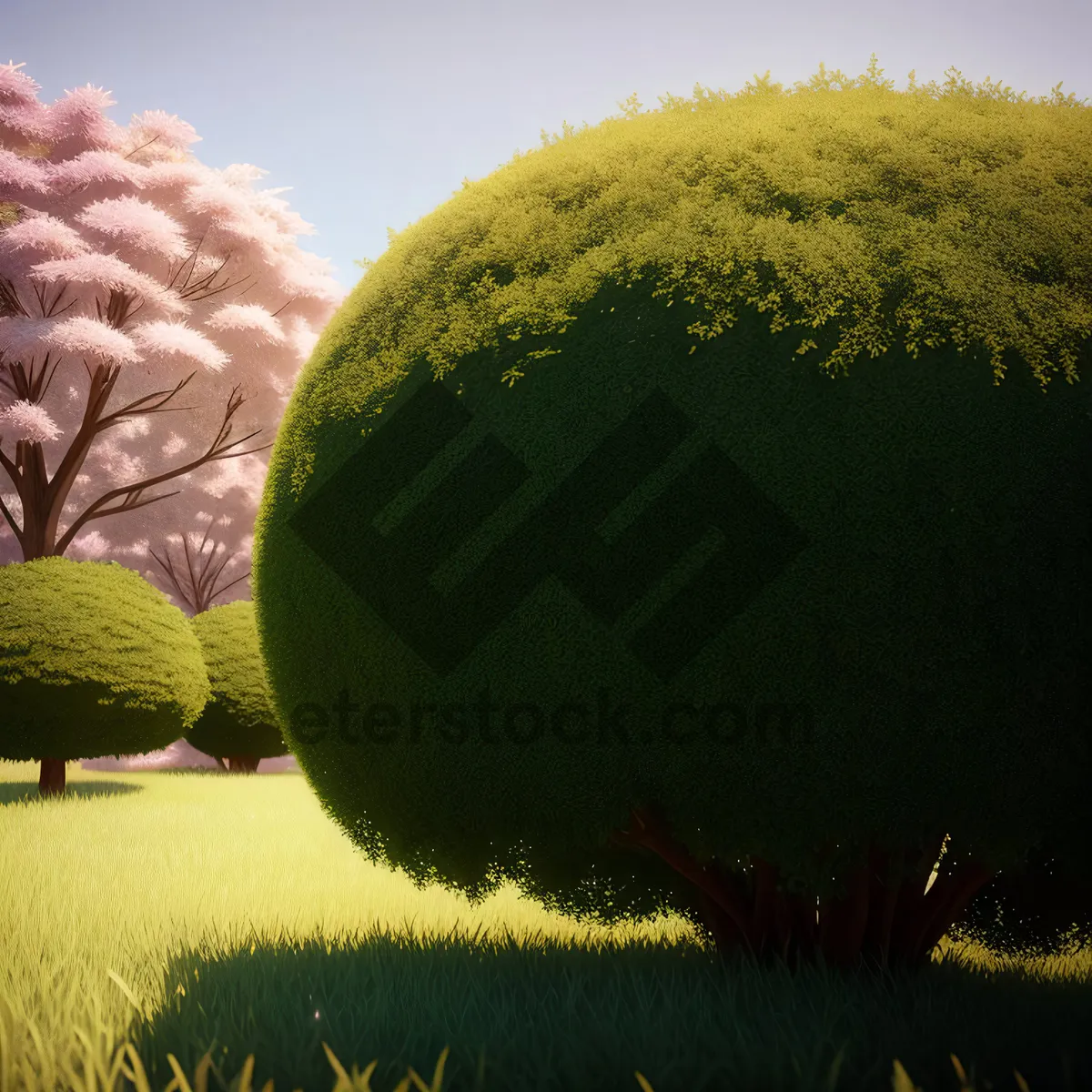 Picture of Golden Harvest: Tennis Ball on Hay Field