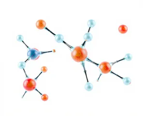 3D DNA Sphere Icon for Chemistry Design