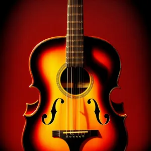 Melodic Acoustic Guitar Music Instrument