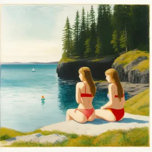 Sunny Beach Bliss: Summer Fun in Swimsuits
