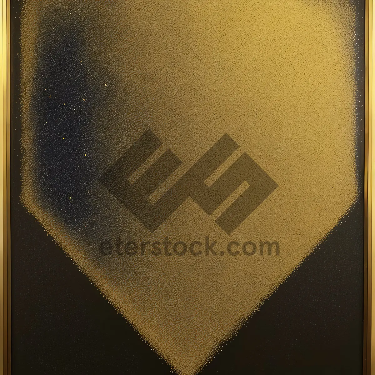 Picture of Aged Vintage Paper Texture with Blank Frame Design