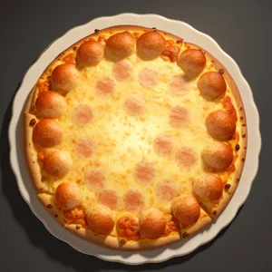 Delicious Gourmet Pepperoni Pizza with Mozzarella